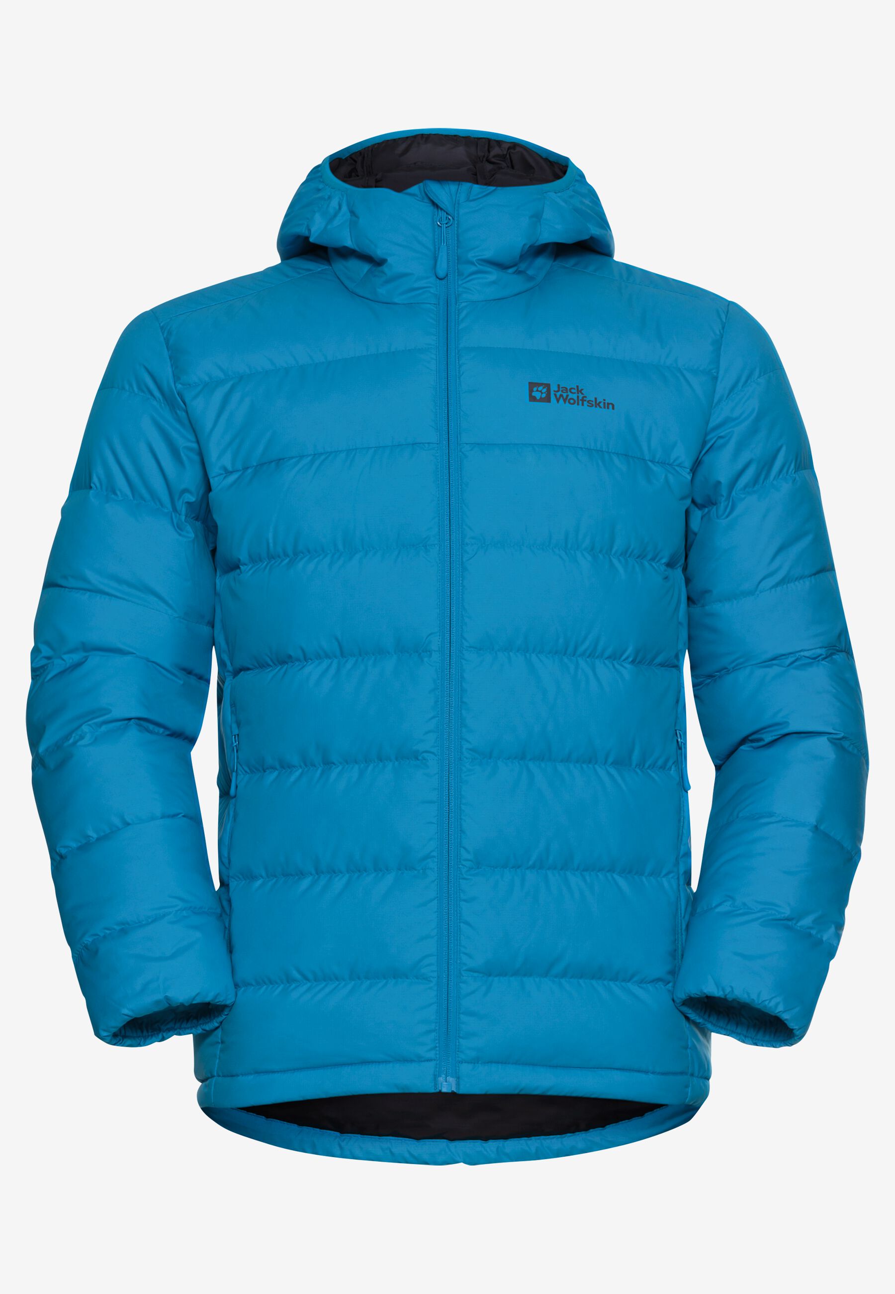 ATHER DOWN HOODY M RDS aurora blue XL Men's down jacket Men's