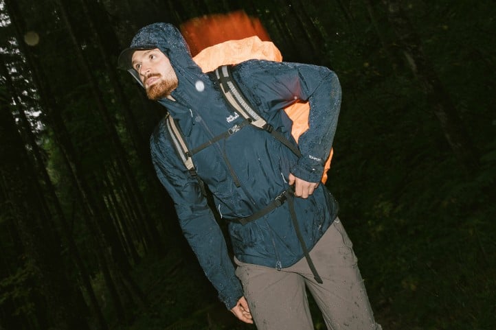 Category image for men’s waterproof jackets